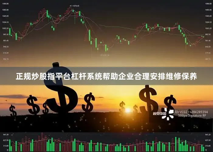 正规炒股指平台杠杆系统帮助企业合理安排维修保养